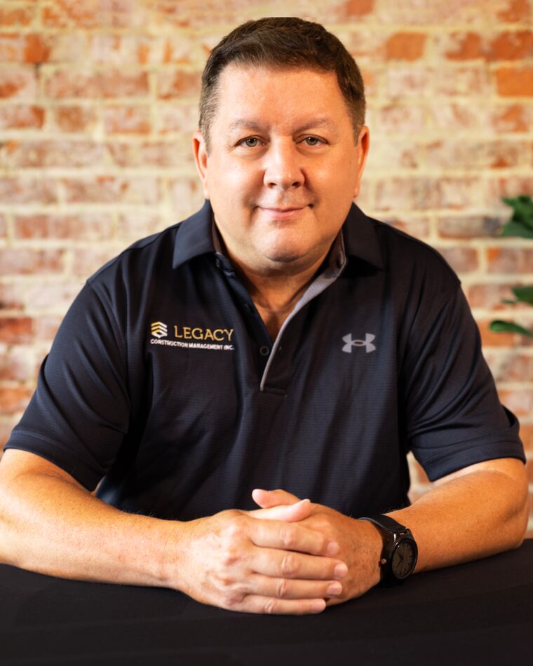 Keith Thompson, founding principal and Vice President at Legacy Construction Management